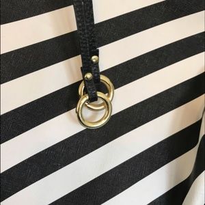 Brand New/Never Used/Black & white reversible bag